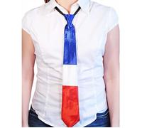 Cravate - France - Bleu - Accessoire pour adulte mixte d'extérieur