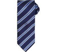Cravate gaufrée Premier pour hommes (2 pièces/paquet) RW6950 (taille unique) (bleu marine / bleu royal)