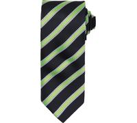 Cravate gaufrée Premier pour hommes (2 pièces/paquet) RW6950 (taille unique) (Noir / Citron vert)