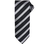 Cravate gaufrée Premier pour hommes (2 pièces/paquet) RW6950 (taille unique) (Noir / Gris foncé)