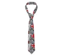 Cravate Homme Big Ben, Monument Emblématique De Londres Confortable Necktie Réglable Cravate Pour Fête L'École Événements