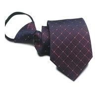 Cravate Homme Cravate professionnelle for hommes, nœud libre, 8 cm, fermeture éclair paresseuse, 7 cm, cravate de travail formelle for hommes, mode réunion mariage, usage quotidien, cravate(B25)