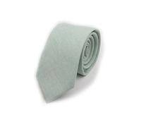 Cravate Homme Cravates en coton faites à la main de couleur unie for hommes, cravate à rayures, col étroit, slim, rose, vert sauge, cravate décontractée, accessoires de costume de mariage, cadeau(Colo