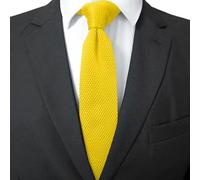 Cravate Homme Noire, Cravate Couleurs Unies Plusieurs Couleurs Disponibles Cravates en Tricots Texturé Classique Business Formel Décontracté Quotidien