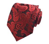 Cravate Homme Paisley, Cravate Couleurs Unies Jacquard élégant et Chic Occasions Formelles Business Décontracté