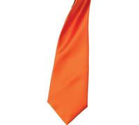 Cravate Homme Premier en satin à clipser (2 pièces/paquet) RW6940 (taille unique) (Terracotta)