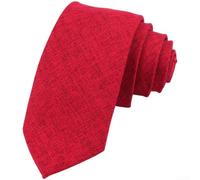 Cravate Homme Slim 6cm Polyester Unie Business Mariage(LD37702)