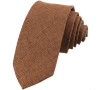 Cravate Homme Slim 6cm Polyester Unie Business Mariage(LD37706)