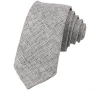 Cravate Homme Slim 6cm Polyester Unie Business Mariage(LD37712)