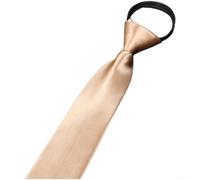 Cravate Homme Slim Zipprée Pré-Nouée Polyester Brillant(E)