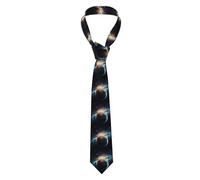 Cravate Impressions De La Planète Terre Et De L'Espace Cravate Étroite Formelle Cravates Homme Réglable Cravates Pour Hommes Pour Entreprise Mariage Travail