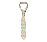 Cravate imprimée « Happy Mother's Day » pour homme - Tendance - En coton - Imprimé fin - Idéale pour les mariages, les mariés, les garçons d'honneur, les missions, les danses.