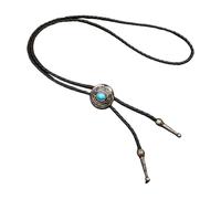 Cravate Lariat élégante avec pendentif en pierre sculptée Collier Western Cool Lariat Cravate Western Accessoires décents, LL, taille unique