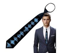 Cravate lumineuse de Noël à DEL, cravate fantaisie à commande vocale pour anniversaire, vacances, amis, famille ou partenaires d'affaires, 06, Refer to description