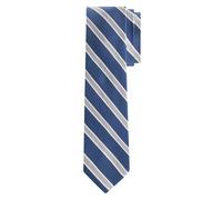 Michael Kors - Cravate en soie rayée - Homme - Accessoires - Bleu - Taille: ONE Size