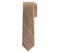 Cravate Michael Kors Stripe MK Logo Marron TU