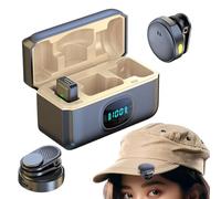 Cravate - Microphone Sans Fil pour Créateurs | Réduction du Bruit, Son Clair et Net, Léger et Portable pour Vidéos Réseaux Sociaux Musique Chants Films Live Idéal pour Maison Bureau Voyage École
