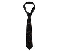 Cravate Modèle Mystérieux De Trous Noirs Cosmiques Cravate Étroite Moderne Classique Cravates Pour Hommes, Pour Travail, D'Affaires, Fête