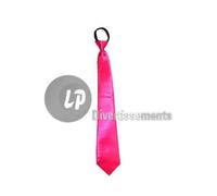 Cravate - Néon Fluo Pink - Mixte - Adulte - Longueur 43cm