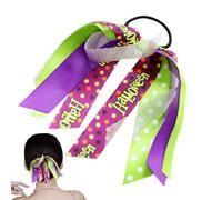 Cravate pour cheveux d'Halloween, chouchous pour cheveux d'Halloween, Bande de cheveux chouchous en ruban de, Bandes élastiques pour cheveux, supports pour queue de cheval, attaches