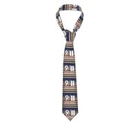 Cravate Pour Hommes Le 11 Septembre, Nous Ne L'Oublierons Jamais Formelle Tie Classique Cravates Pour Remise De Diplôme Événements Les Célébrations