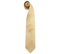 Premier - Cravate unie - Homme (Lot de 2) (Taille unique) (Or) - UTRW6935 Or
