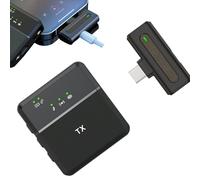 Cravate - sans Fil avec Réduction du Bruit,Phone sans Fil à Clip pour Vlogging - pour Le Vlogging Vidéo, Le Streaming en Direct, la Caméra, l'Ordinateur, Hommes et