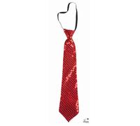 Generique – Cravate à sequins – P'tit clown – Ajustable – Rouge – Déguisement
