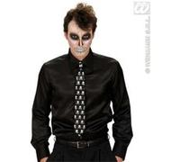 Cravate squelettes adulte Halloween taille unique G