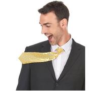 Cravate unie - DEGUISE TOI - Couleur or - Adulte - Mixte