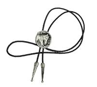 Cravate vintage western Lariat Cravate de cheval Punk Accessoire de costume Cravate Western Cravate pour femme, True Color, taille unique
