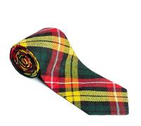 Cravates BELGLY pour hommes, cravates écossaises des Highlands à tartan, cravate à carreaux de kilt tartan, cravates en laine de clan acrylique pour hommes, Buchanan, taille unique