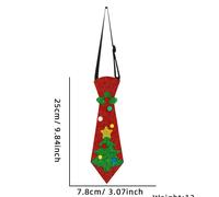 Cravates De Décoration De Noël Pour Enfants,Bonhomme De Neige,Wapiti,Arbre De Noël,Décor De Fête Joyeux Noël,Cadeau De Bonne Année,Noel,2024