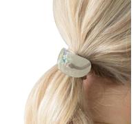 Cravates décoratives pour les cheveux, bandeaux pour cheveux, queue de cheval décorative, accessoire de coiffure avec motif géométrique ovale pour rendez-vous, sortie