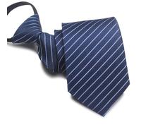 Cravates Homme Cravate professionnelle for hommes, nœud libre, 8 cm, fermeture éclair paresseuse, 7 cm, cravate de travail formelle for hommes, mode réunion mariage, usage quotidien, cravate(B62)