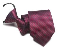 Cravates Homme Cravate professionnelle for hommes, nœud libre, 8 cm, fermeture éclair paresseuse, 7 cm, cravate de travail formelle for hommes, mode réunion mariage, usage quotidien, cravate(B40)