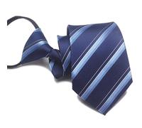 Cravates Homme Cravate professionnelle for hommes, nœud libre, 8 cm, fermeture éclair paresseuse, 7 cm, cravate de travail formelle for hommes, mode réunion mariage, usage quotidien, cravate(B13)
