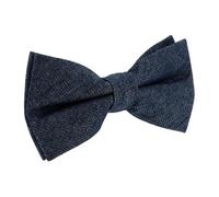 cravateSlim Noeud papillon en Jean Brut - Noeud Papillon Homme Original style Denim Chic ou Décontracté - Tissu Coton Uni - Coupe standard 12cm x 6cm - Accessoire de Mode pour Chemise
