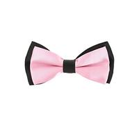 cravateSlim Noeud Papillon Enfant Rose pale - Collection Papa et Enfant, Père et Fils - Noeud Papillon Double Garçon d'Honneur Mariage, Baptême