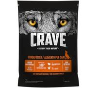 Crave Nourriture sèche pour chien adulte 1+ - Avec poulet et dinde - 1 sachet (1 x 1 kg)
