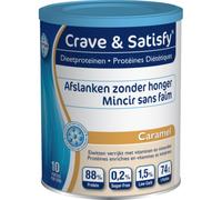 Crave & Satisfy Protéines Diététiques Caramel Poudre Pot 200g