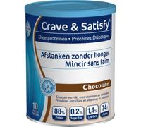 Crave & Satisfy Protéines Diététiques Chocolat Poudre Pot 200g