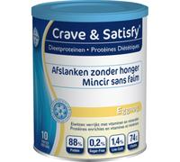 Crave & Satisfy Protéines Diététiques Eggnog Poudre Pot 200g