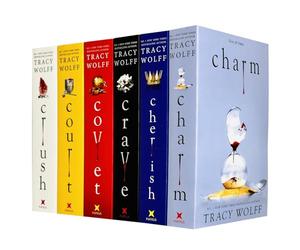 Crave Series 5 Books Collection Set By Tracy Wolff (Crave, Crush, Covet, Court, Charm)