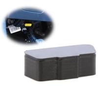 craVeDRIVE Cache de connexion pour adaptateur OBD2 | Couvercle de connecteur universel OBD II | Protège contre la poussière | Noir | Capuchon en caoutchouc pour interface de diagnostic | Couvercle de