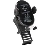 CraVeDRIVE Support de téléphone portable 15 W avec fonction de charge I Compatible avec ventilation Renault Captur 2 I Charge rapide sans fil I Support de téléphone portable pour voiture Charge