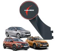 craVeDRIVE Support magnétique de téléphone portable pour Dacia Jogger Sandero 3 Logan 3 t - Utilisation à une main - Compatible avec Media NAV Evolution - Noir