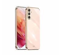 CRAVEN Placage Coque pour Samsung Galaxy S23 FE (Fan Edition) Étui, Ultra Mince Anti-Choc Housse Bumper, Étui de Protection TPU Robuste Résistant Aux Rayures. Rose