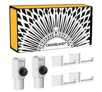 CRAVERLAND Adaptateur Universel De Stylo Pour La Machine à Découper Cricut Explore 3/Air 2/Air/Explore/Maker 3/Maker, Un Adaptateur Pour Tous Les Stylos, Marqueurs, Stylos à Bille Et Un Organisateur
