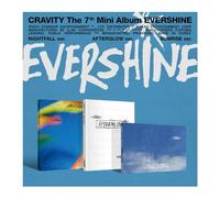CRAVITY EVERSHINE 7th Mini Album Contents+Photocard+Tracking Sealed CRVT (Standard AFTERGLOW Vesrion)